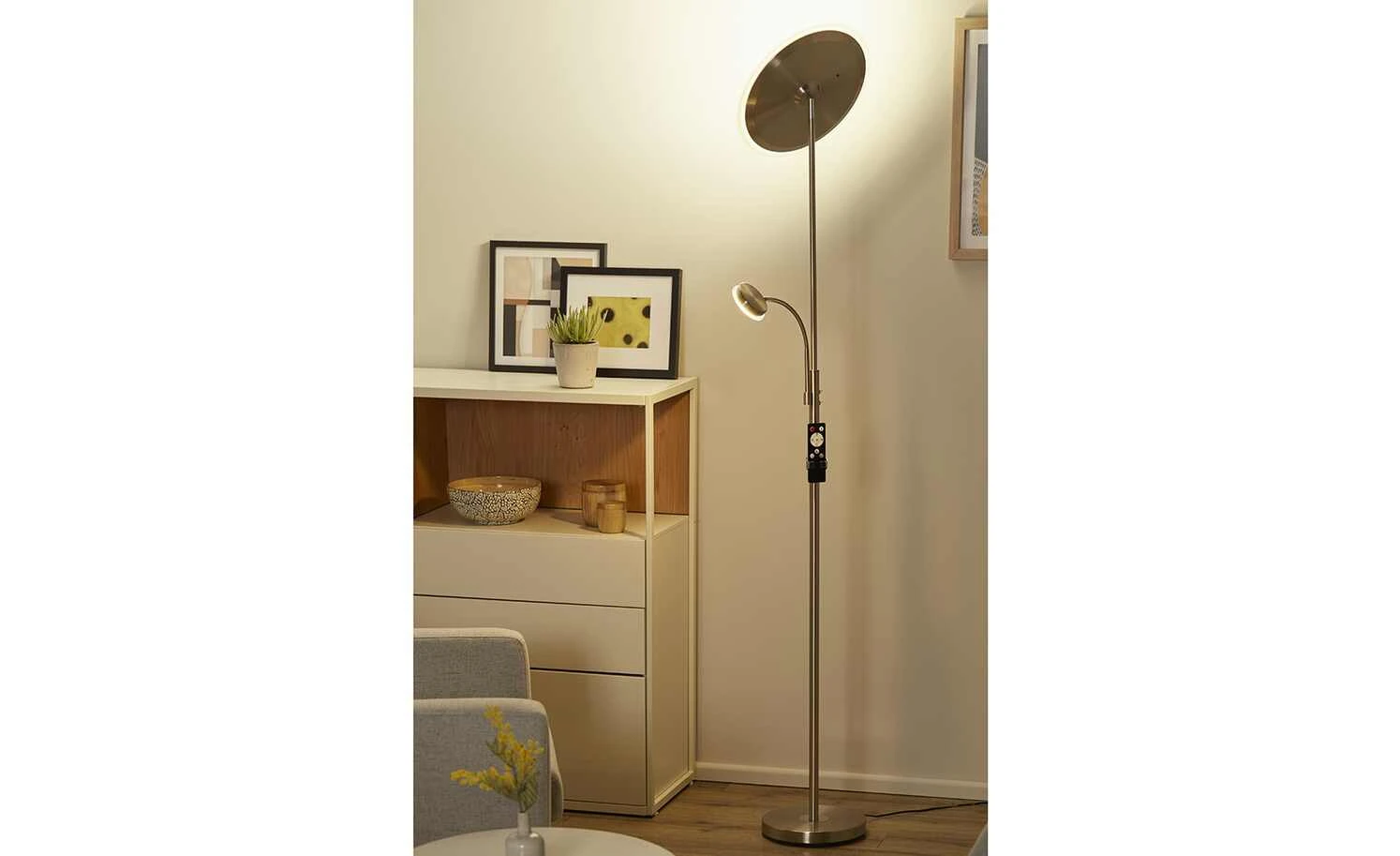 LED-Deckenfluter, 2-flammig mit Fernbedienung 3 LED-Deckenfluter, 2-flammig mit Fernbedienung – Bild 3