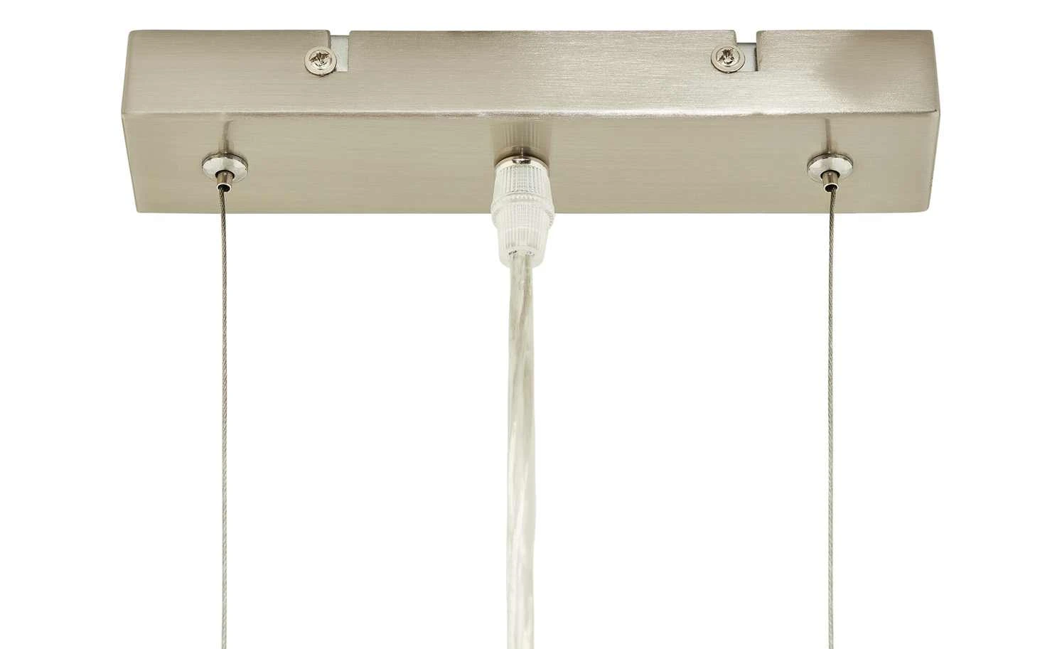 Stoffpendelleuchte, 3-flammig, Schirm schwarz/goldfarben 5 Stoffpendelleuchte, 3-flammig, Schirm schwarz/goldfarben – Bild 5