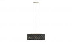 Stoffpendelleuchte, 3-flammig, Schirm grau/silber 15 Stoffpendelleuchte, 3-flammig, Schirm grau/silber -Innenleuchten Verkaufsladen 10688602 7 201906051425