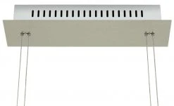 Fischer-Honsel LED-Pendelleuchte, Nickel-matt, Glas satiniert -Innenleuchten Verkaufsladen 10688605 11 202202242232