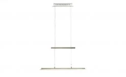 Fischer-Honsel LED-Pendelleuchte, Nickel-matt, Glas satiniert -Innenleuchten Verkaufsladen 10688605 4 202109171234