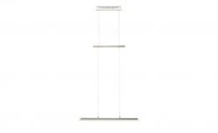 Fischer-Honsel LED-Pendelleuchte, Nickel-matt, Glas satiniert -Innenleuchten Verkaufsladen 10688605 5 202109171234