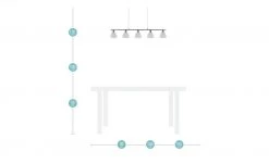 KHG Pendelleuchte, 5-flammig | Nickel -Innenleuchten Verkaufsladen 10688902 10 202106071305