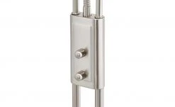 Meisterleuchten LED-Deckenfluter, 2-flammig Chrom -Innenleuchten Verkaufsladen 10688910 6 202202081235