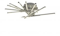 Meisterleuchten LED-Deckenleuchte, chrom, Arme verstellbar