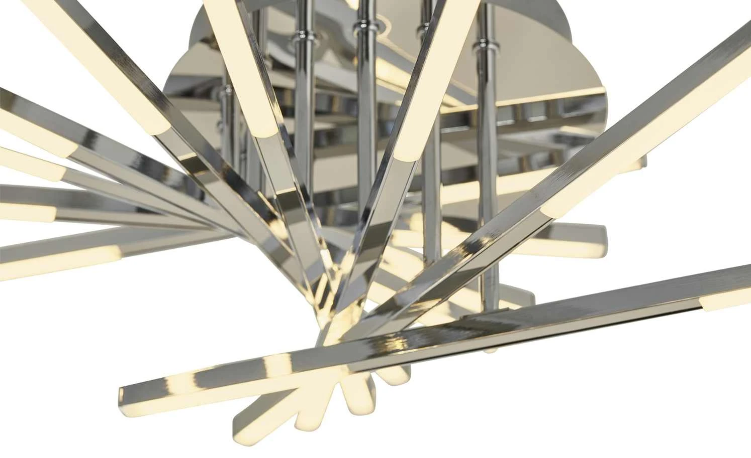 Meisterleuchten LED-Deckenleuchte, chrom, Arme verstellbar 3 Meisterleuchten LED-Deckenleuchte, chrom, Arme verstellbar – Bild 3