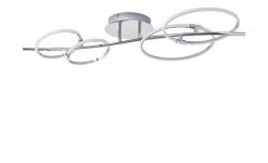 Paul Sommerkamp Leuchten LED-Deckenlechte, chrom `4 Ringe´ -Innenleuchten Verkaufsladen 10688952 3 201811271554