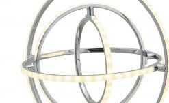 Paul Sommerkamp Leuchten LED-Tischleuchte, chrom `Ringe´ -Innenleuchten Verkaufsladen 10688956 6 201901221131