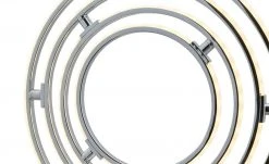 Paul Sommerkamp Leuchten LED-Tischleuchte, chrom `Ringe´ -Innenleuchten Verkaufsladen 10688956 7 201901221131