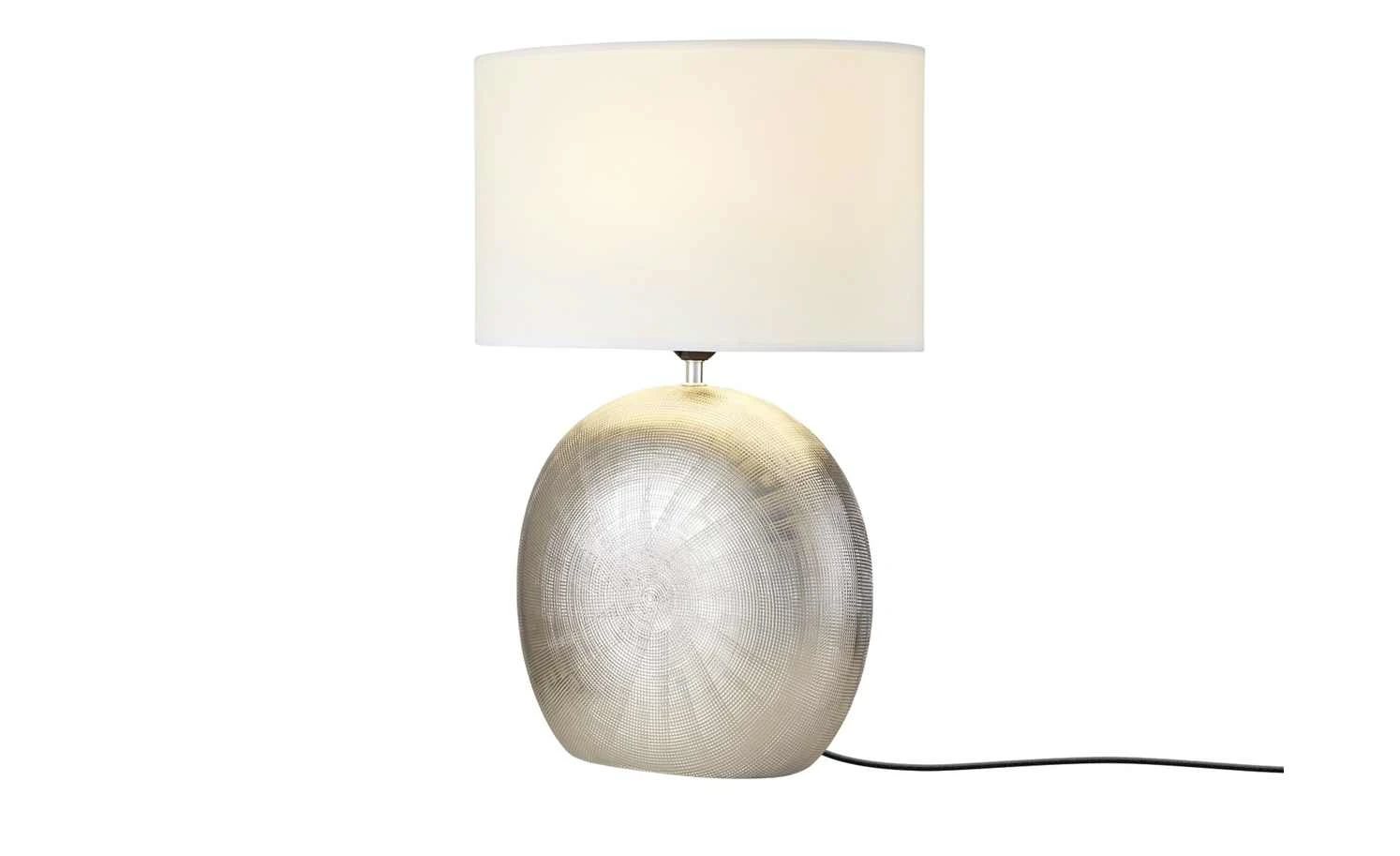 KHG Tischleuchte, Stoffschirm oval 1 KHG Tischleuchte, Stoffschirm oval