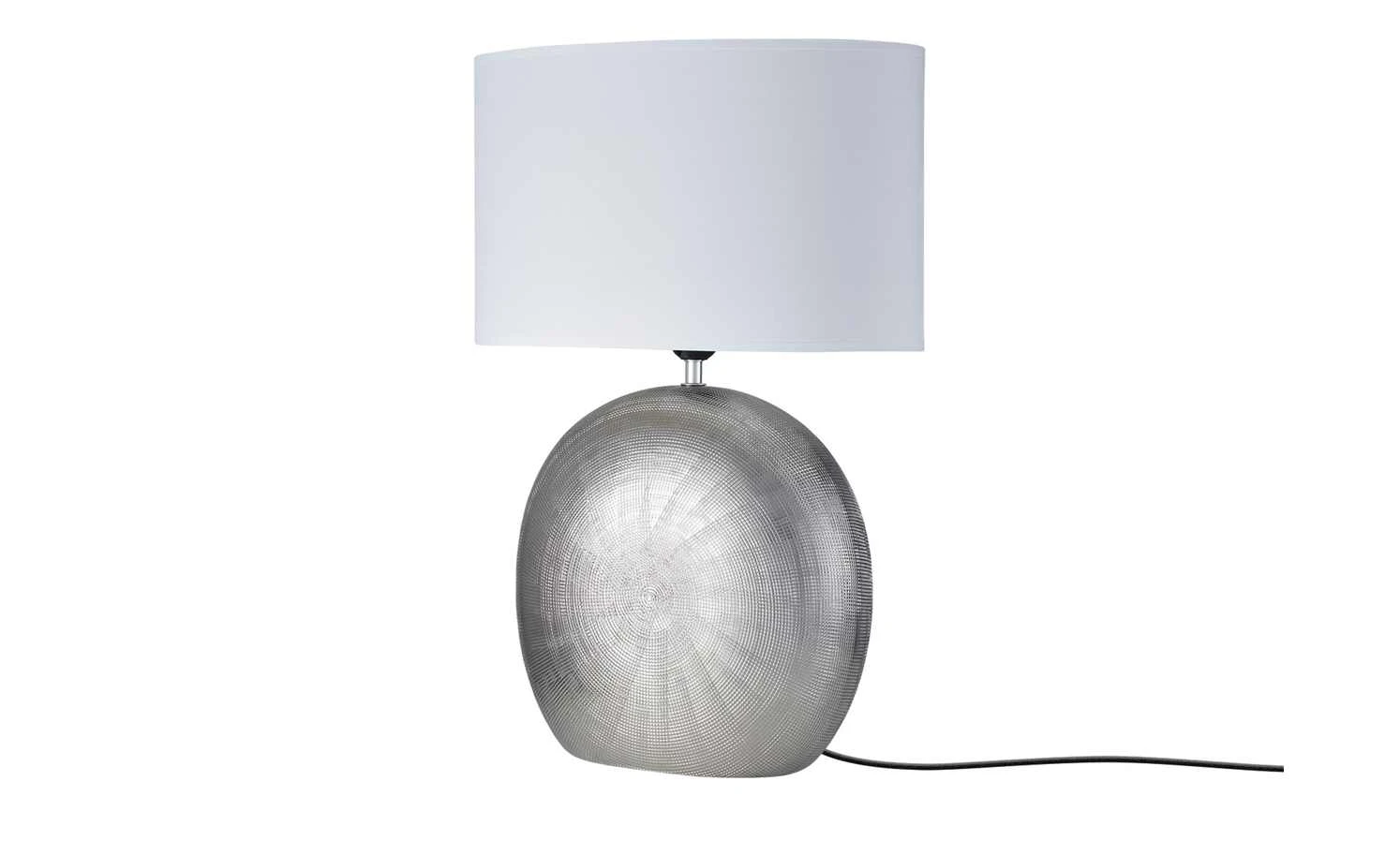 KHG Tischleuchte, Stoffschirm oval 7 KHG Tischleuchte, Stoffschirm oval – Bild 7