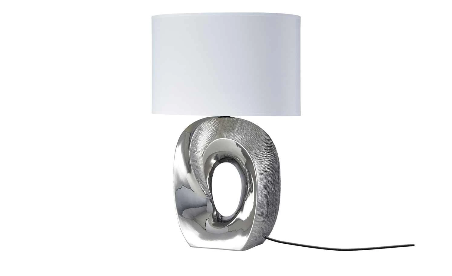 KHG Tischleuchte, Stoffschirm oval 4 KHG Tischleuchte, Stoffschirm oval – Bild 4