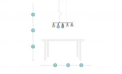 Pendelleuchte, 5-flammig mit verschiedenen Schirmen 18 Pendelleuchte, 5-flammig mit verschiedenen Schirmen -Innenleuchten Verkaufsladen 10689290 6 201901221131