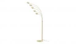 HOME STORY Bogenleuchte, 5-flammig, Messing-matt 18 HOME STORY Bogenleuchte, 5-flammig, Messing-matt -Innenleuchten Verkaufsladen 10689434 3 202204191232