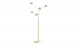 HOME STORY Bogenleuchte, 5-flammig, Messing-matt 20 HOME STORY Bogenleuchte, 5-flammig, Messing-matt -Innenleuchten Verkaufsladen 10689434 8 202204191232