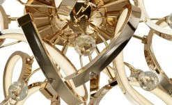 KHG LED-Deckenleuchte, goldfarben mit Kristall -Innenleuchten Verkaufsladen 10689452 4 202106211241