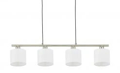 Trio Pendelleuchte, 4-flammig, Weiß