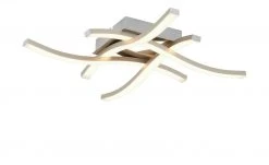 Trio LED-Deckenleuchte, 4-flammig, Nickel matt -Innenleuchten Verkaufsladen 10689493 5 202103112241