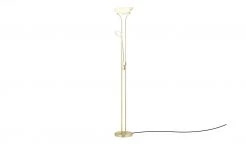 KHG LED-Deckenfluter, 2-flammig | Messing