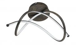 Paul Neuhaus LED-Deckenleuchte, rostfarben, geschwungen -Innenleuchten Verkaufsladen 10689821 2 202103162233