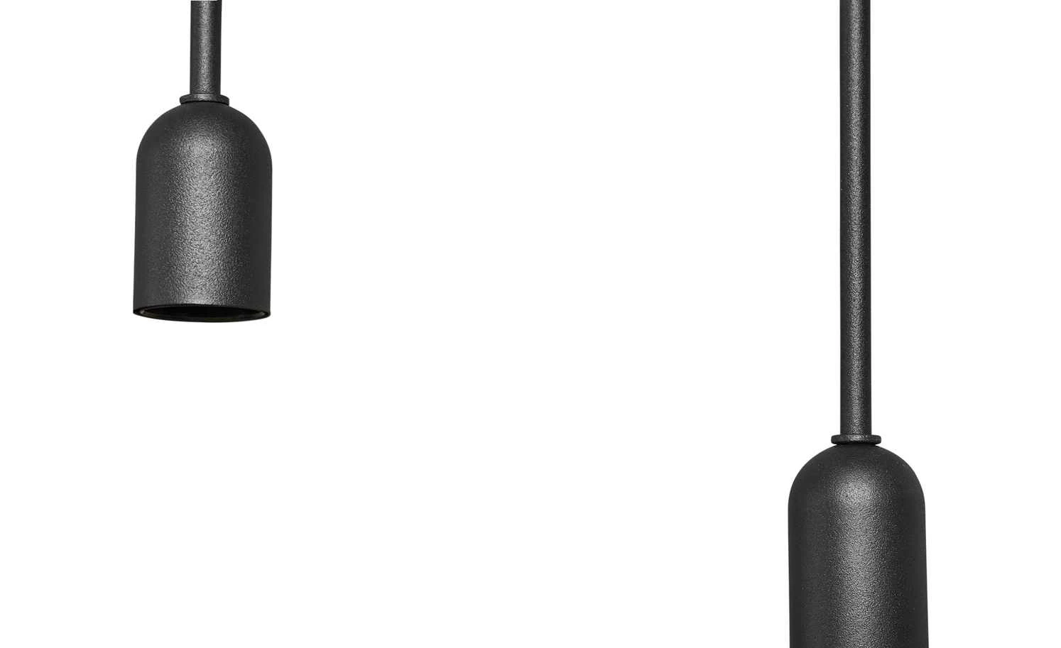 Pendelleuchte, 6-flammig, schwarz 6 Pendelleuchte, 6-flammig, schwarz – Bild 6