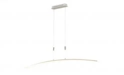 Fischer-Honsel LED-Pendelleuchte, Nickel-matt/Glas gebogen 25 Fischer-Honsel LED-Pendelleuchte, Nickel-matt/Glas gebogen -Innenleuchten Verkaufsladen 10689923 10 202202242232