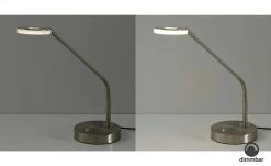 Fischer-Honsel LED-Schreibtischleuchte, Nickel-matt mit Dimmer 13 Fischer-Honsel LED-Schreibtischleuchte, Nickel-matt mit Dimmer -Innenleuchten Verkaufsladen 10689924 3 202104291236