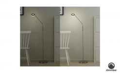 Fischer-Honsel LED-Leseleuchte, Nickel-matt mit Dimmer -Innenleuchten Verkaufsladen 10689925 5 202104301233