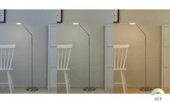 Fischer-Honsel LED-Leseleuchte, Nickel-matt mit Dimmer -Innenleuchten Verkaufsladen 10689925 6 202104301233
