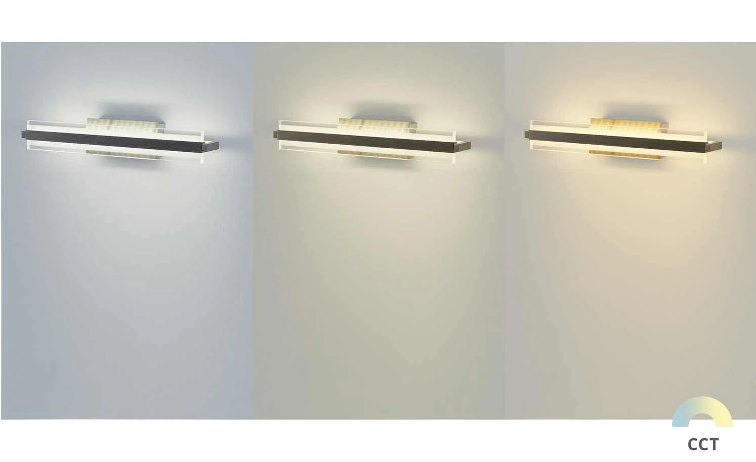 Fischer-Honsel LED-Wandleuchte, Nickel matt mit Dimmer | silberfarben 1 Fischer-Honsel LED-Wandleuchte, Nickel matt mit Dimmer | silberfarben