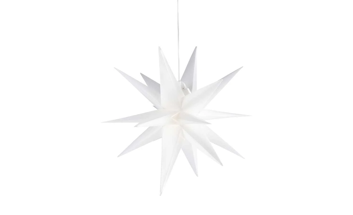 LED 3D-Stern | Weiß 3 LED 3D-Stern | Weiß – Bild 3