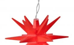 LED 3D-Stern | Rot -Innenleuchten Verkaufsladen 11502348 2 202209222233
