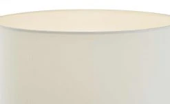 Trio Tischleuchte, NIckel matt mit Stoffschirm -Innenleuchten Verkaufsladen 11680016 1 202008202250