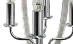 Trio Kronleuchter, 4-flammig chromfarben mit Strass -Innenleuchten Verkaufsladen 11680018 5 201901221135