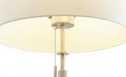 Trio Stehleuchte, 3-flammig, Nickel-matt, Stoffschirm weiß | silberfarben -Innenleuchten Verkaufsladen 11680026 2 202201122234