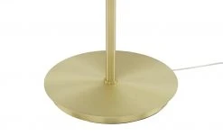 Trio Stehleuchte, 3-flammig, Messing-matt, Stoffschirm weiß | Goldfarben -Innenleuchten Verkaufsladen 11680028 8 202103052235