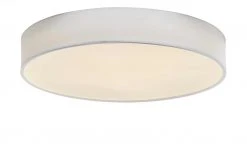 Trio LED-Deckenleuchte mit Stoffschirm