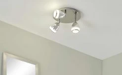 LED-Badspot, 3-flammig, chrom