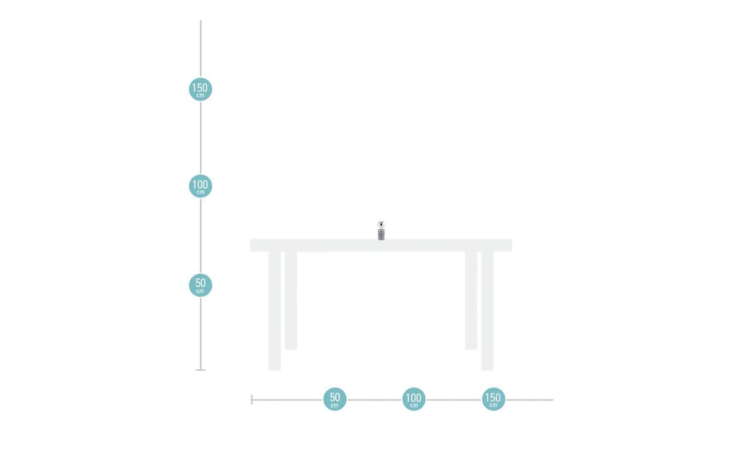 Tischleuchte, 1-flammig, Betonfuß 3 Tischleuchte, 1-flammig, Betonfuß – Bild 3