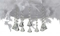 HOME STORY Pendelleuchte, 1-flammig, mit Federn und Glasbehang -Innenleuchten Verkaufsladen 11680418 4 201906052231