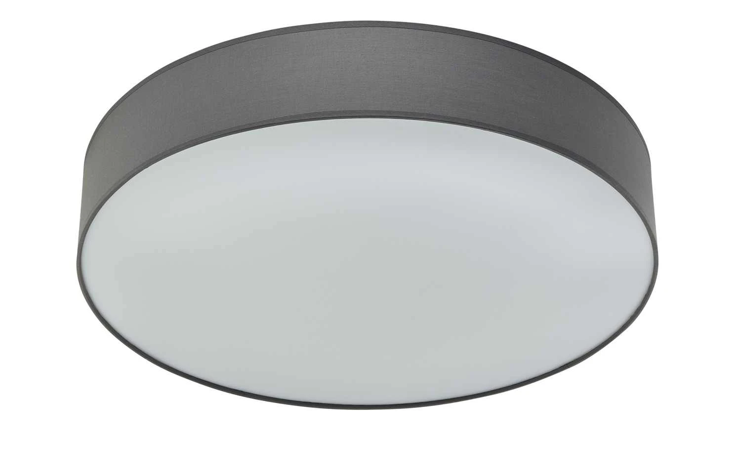 KHG LED-Deckenleuchte, mit Stoffschirm grau 2 KHG LED-Deckenleuchte, mit Stoffschirm grau – Bild 2