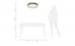 KHG LED-Deckenleuchte, mit Stoffschirm grau 7 KHG LED-Deckenleuchte, mit Stoffschirm grau -Innenleuchten Verkaufsladen 11680449 2 202106141243