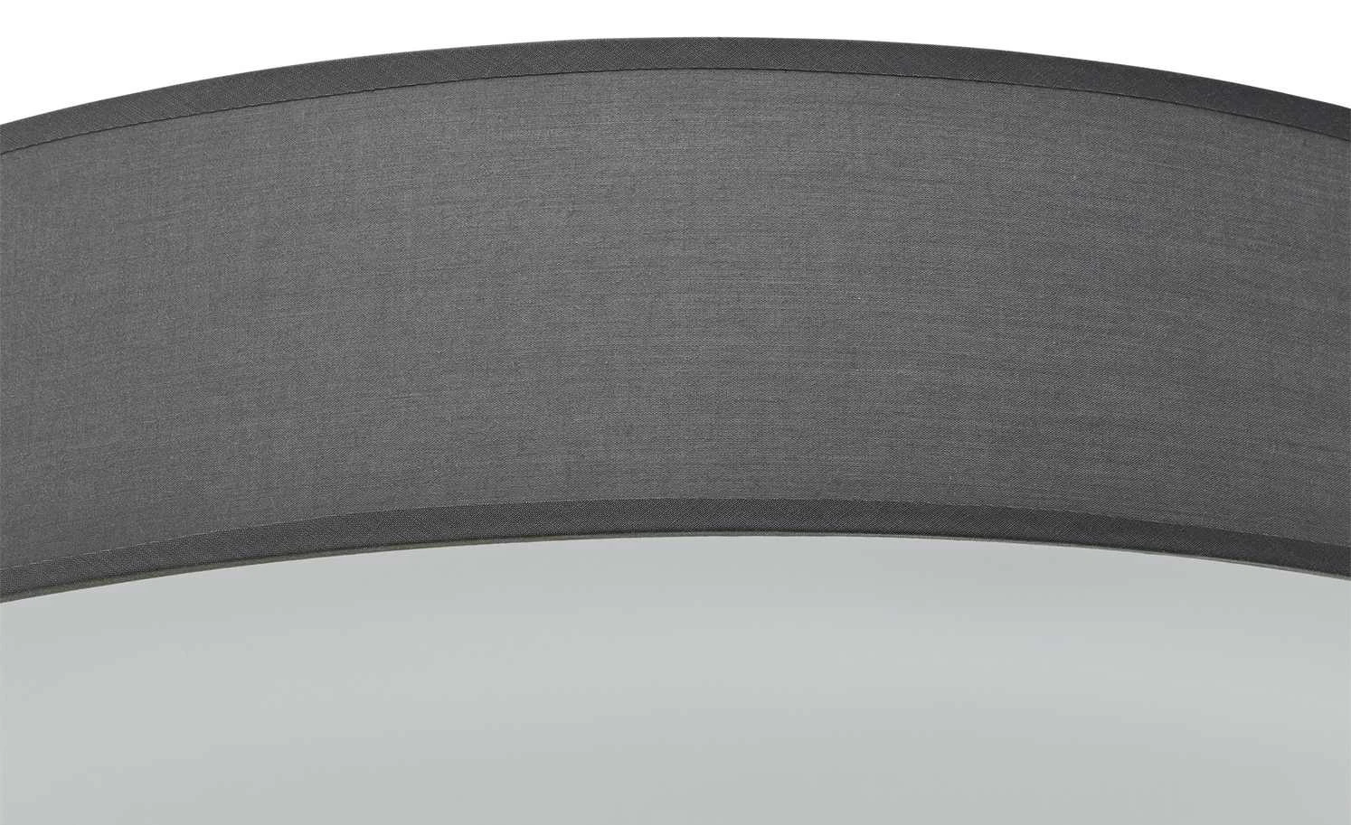 KHG LED-Deckenleuchte, mit Stoffschirm grau 3 KHG LED-Deckenleuchte, mit Stoffschirm grau – Bild 3