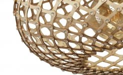 KHG Pendelleuchte, 1-flammig, nickel-matt/ holz -Innenleuchten Verkaufsladen 11680472 4 201911042249