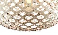 KHG Pendelleuchte, 1-flammig, nickel-matt/ holz -Innenleuchten Verkaufsladen 11680472 6 201911042249