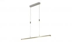 Fischer-Honsel LED-Pendelleuchte, Nickel-matt mit Dimmer -Innenleuchten Verkaufsladen 11680532 1 202109171234