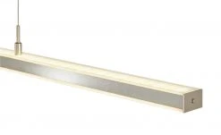 Fischer-Honsel LED-Pendelleuchte, Nickel-matt mit Dimmer -Innenleuchten Verkaufsladen 11680532 7 202109171234