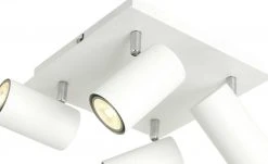 Trio Deckenspot, 4-flammig, weiß 9 Trio Deckenspot, 4-flammig, weiß -Innenleuchten Verkaufsladen 11680595 4 202103052235