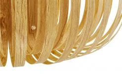 KHG Pendelleuchte 1-flammig, Schirm in Holz-Optik -Innenleuchten Verkaufsladen 11680608 7 202106211241