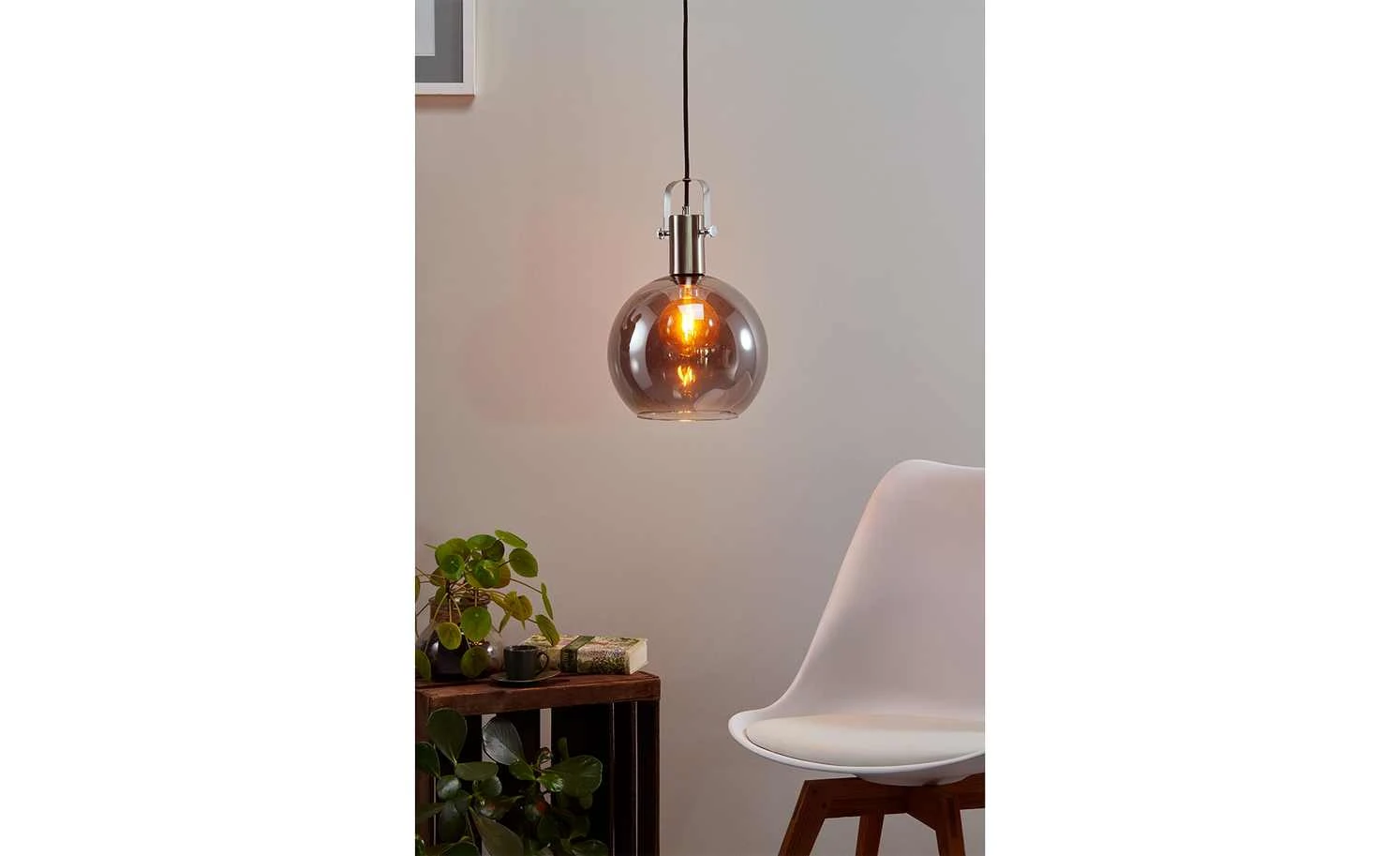 KHG Pendelleuchte, 1-flammig, Rauchglas 1 KHG Pendelleuchte, 1-flammig, Rauchglas